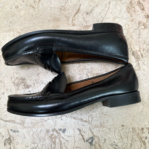 Black Leather Classic Penny Loafer G.H.Bass&Co Made in USA  Size 7.5 - Picture 3 of 9